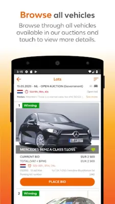 CarNext.com Used Car Auctions android App screenshot 15